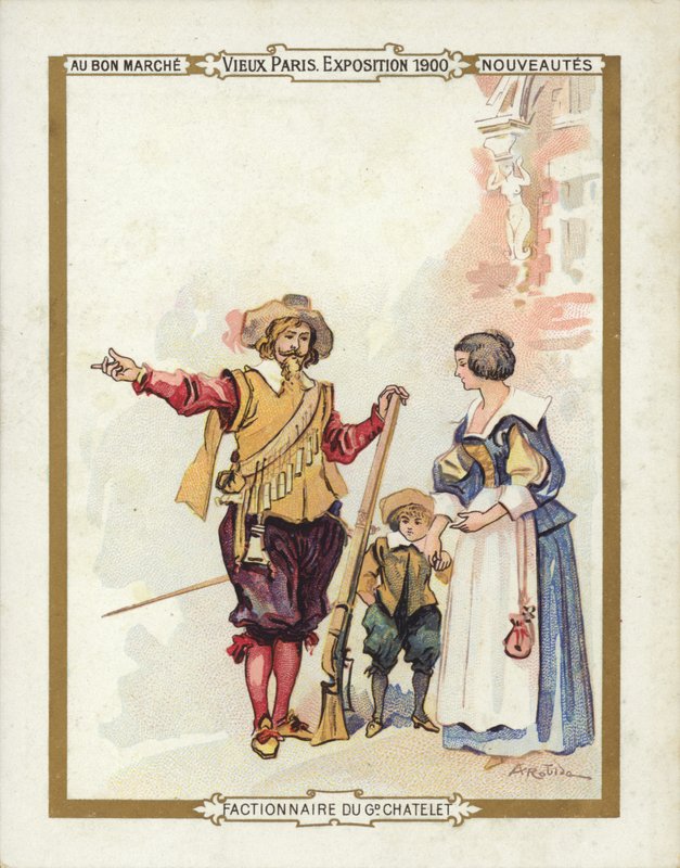 Pariser Ausstellung 1900, Wegweisender Reiter von French School