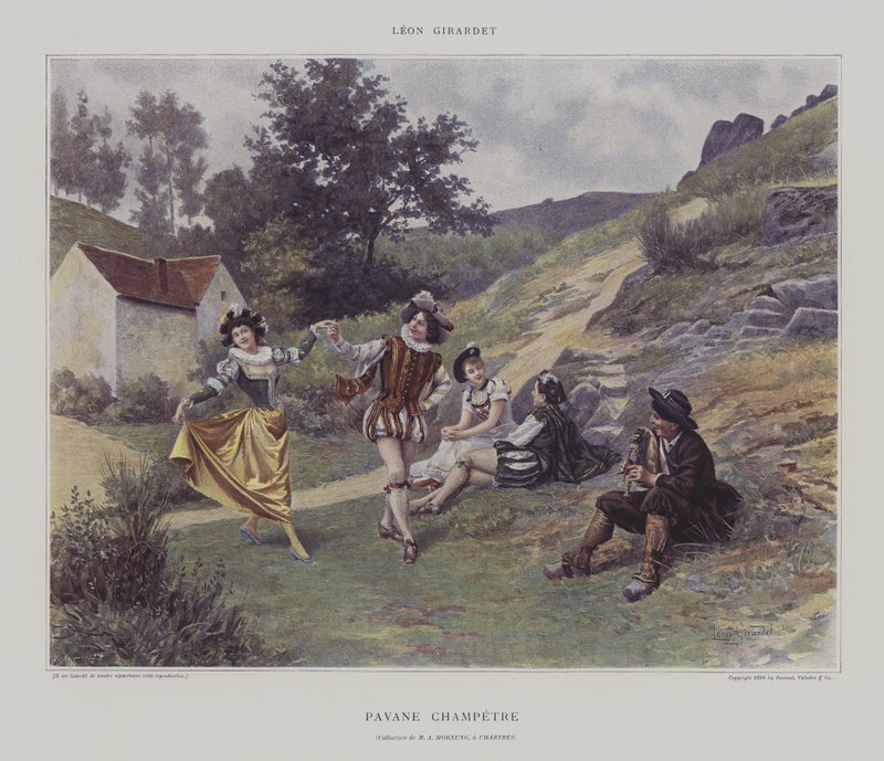 Ländliche Pavane von French School