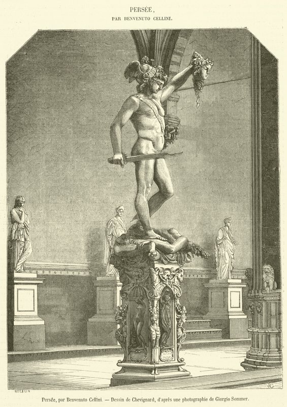 Perseus (Gravur) von French School