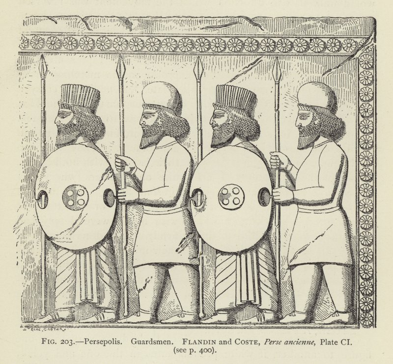 Persepolis, Wächter von French School