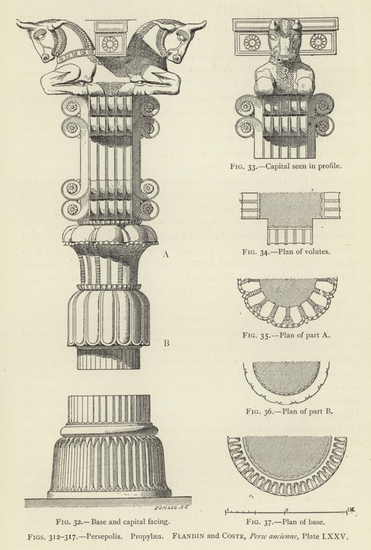 Persepolis, Propyläen von French School