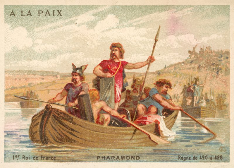 Pharamond I., König der Franken von French School