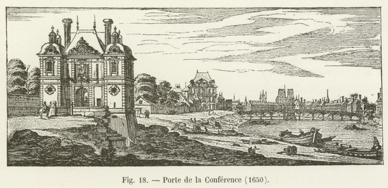 Porte de la Conference, 1650 von French School