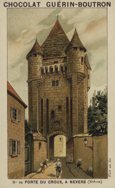 Tor von Croux in Nevers, Nievre von French School