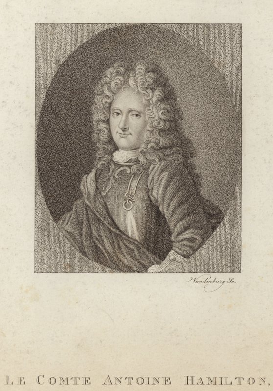 Porträt von Anthony Hamilton von French School