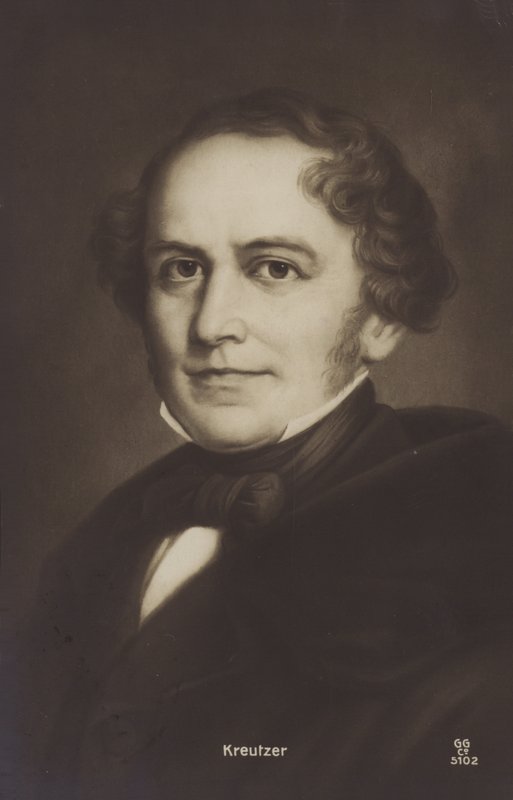 Porträt von Rodolphe Kreutzer von French School