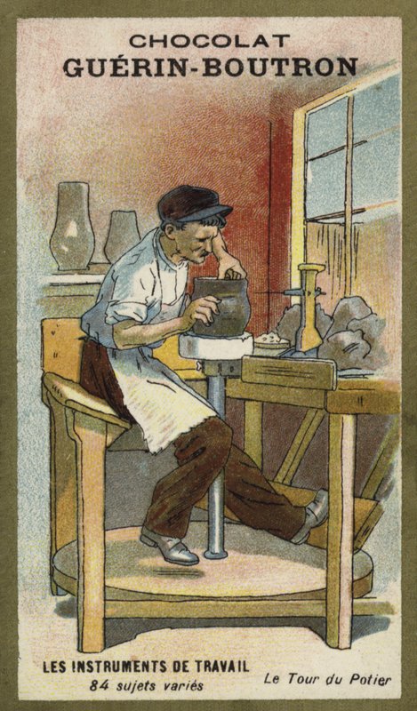 Töpferscheibe von French School