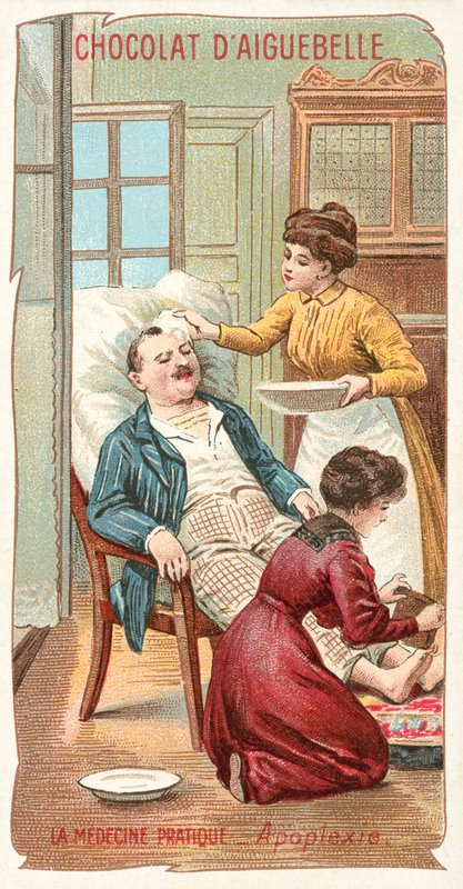 Praktische Medizin - Apoplexie von French School