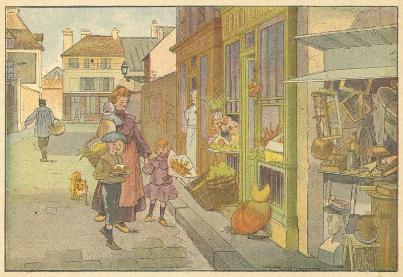 Festvorbereitungen von French School
