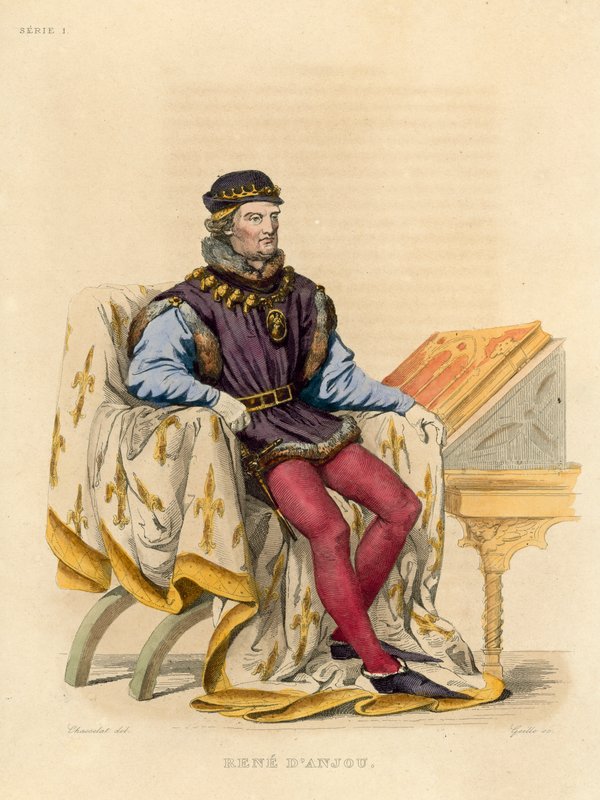René von Anjou von French School