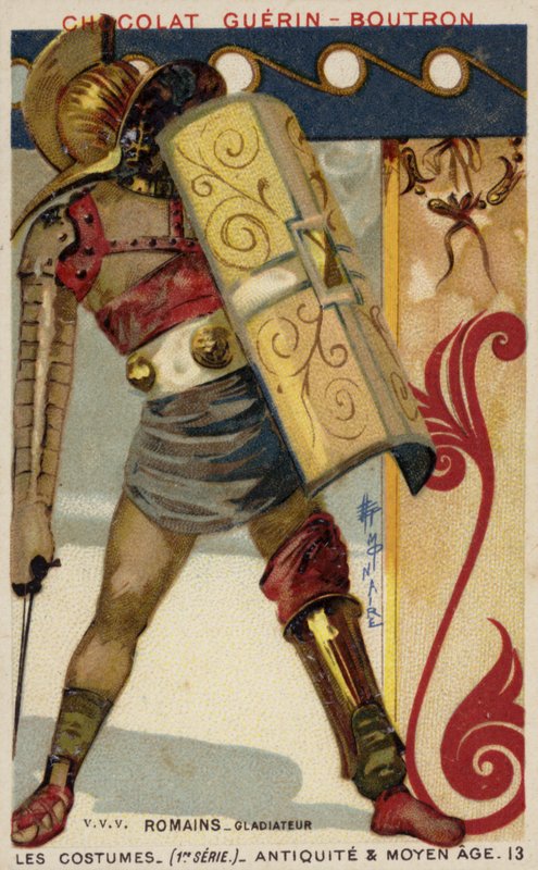 Römischer Gladiator von French School