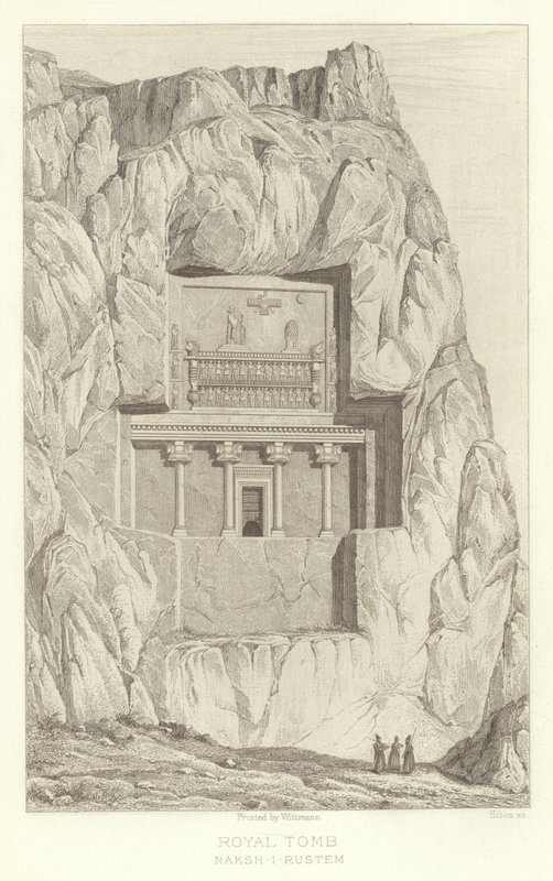 Königsgrab, Naksh-i-Rustem von French School