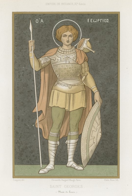 Der heilige Georg von French School