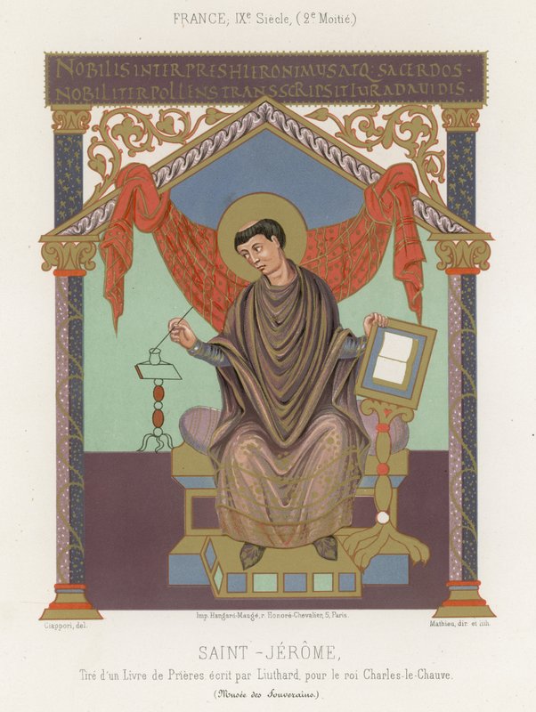 Sankt Hieronymus von French School