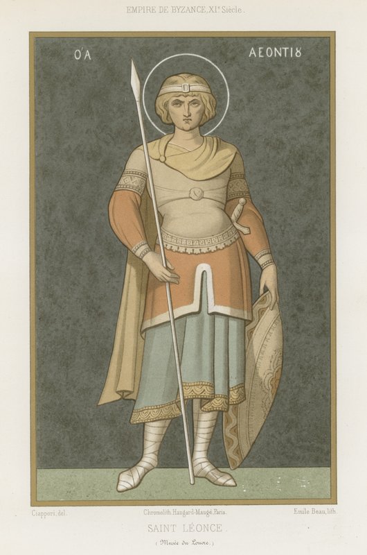 Der heilige Leontius von French School