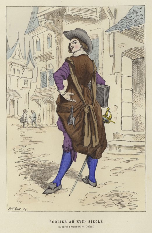 Gelehrter, 17. Jahrhundert von French School