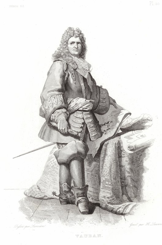 Sebastien le Prestre, Marquis de Vauban von French School