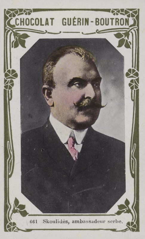 Skoulides, serbischer Botschafter von French School