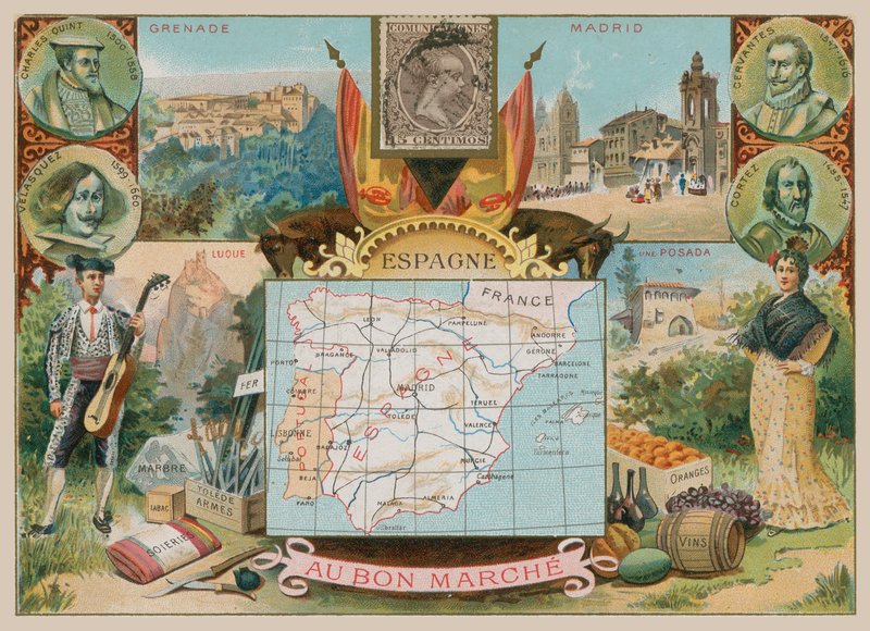 Spanien von French School