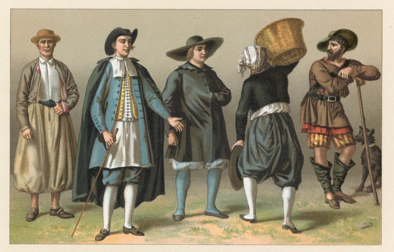 Spanisches Kostüm von French School