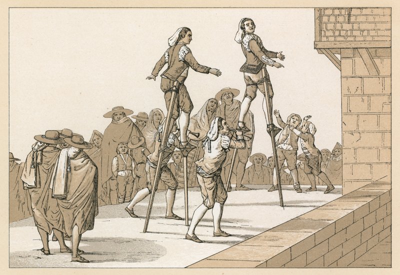 Spanische Tracht von French School