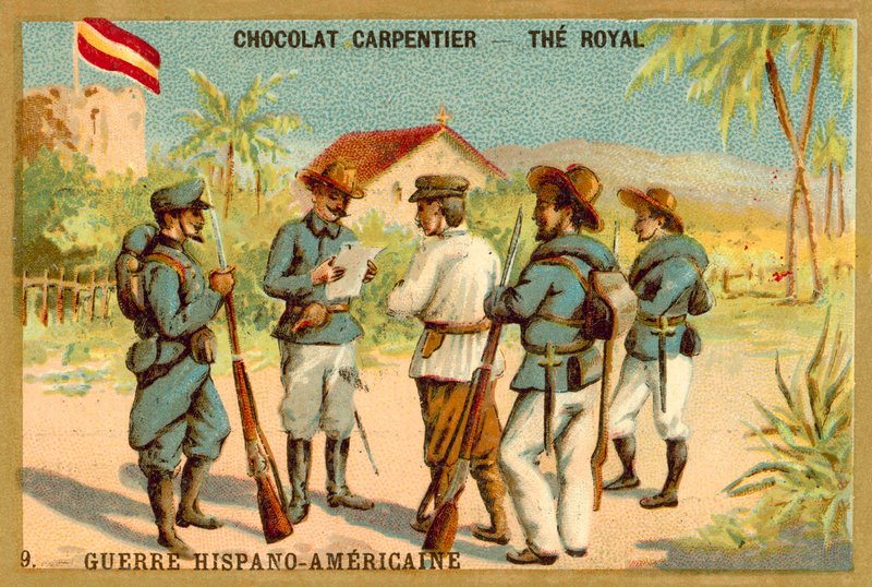 Spanisch-Amerikanischer Krieg von French School