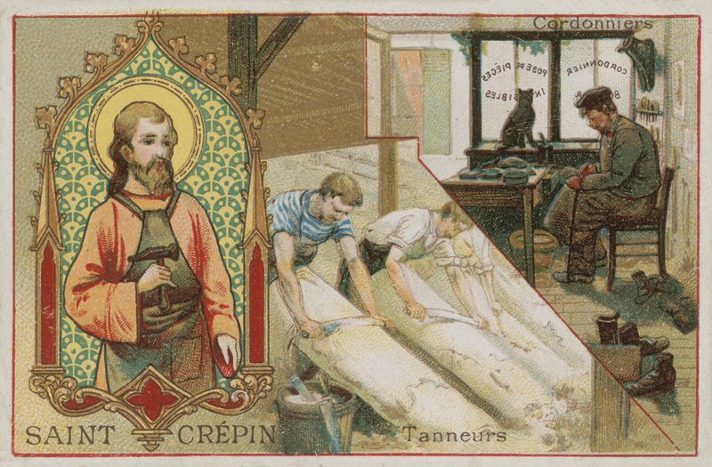 St. Crispin, Schuster und Gerber von French School