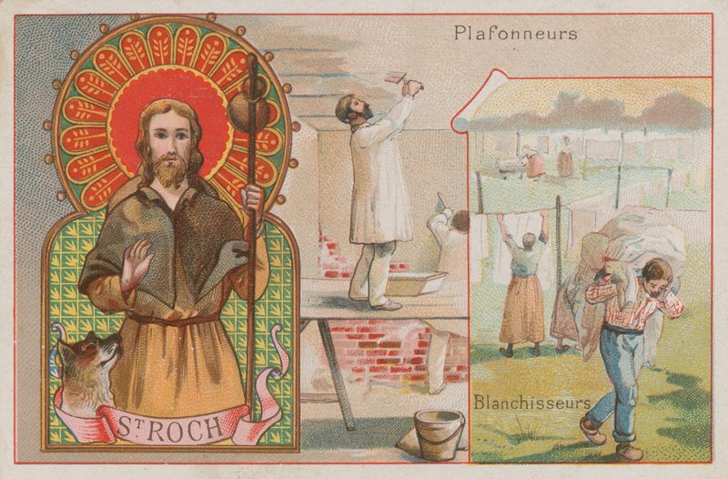 St. Rochus, Verputzer und Wäscher von French School
