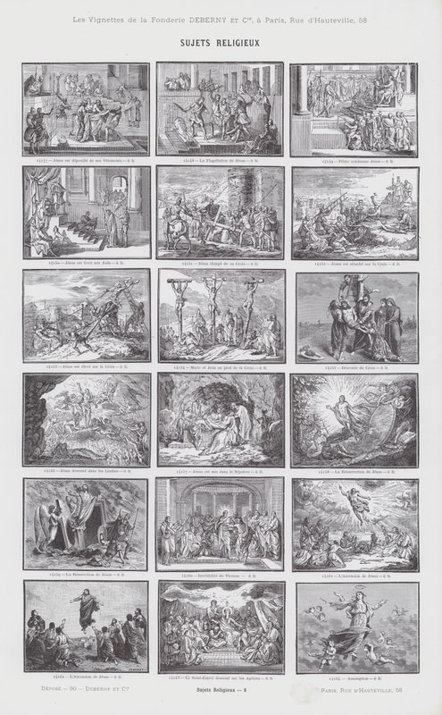 Religiöse Themen von French School