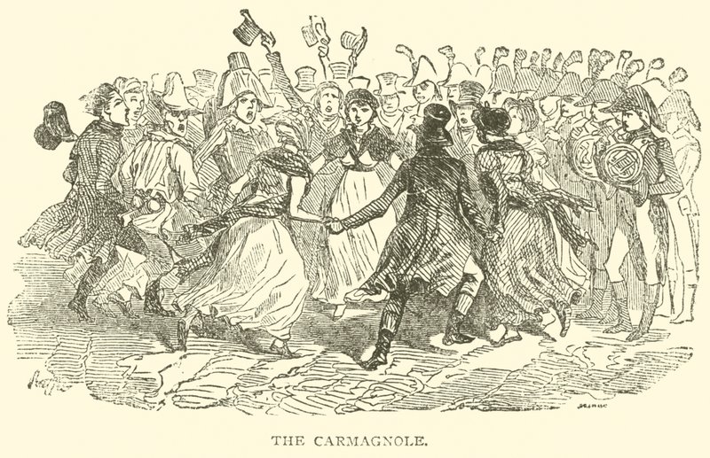 Die Carmagnole (Gravur) von French School