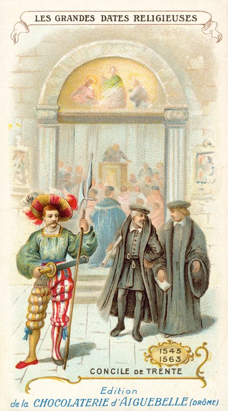 Das Konzil von Trient von French School