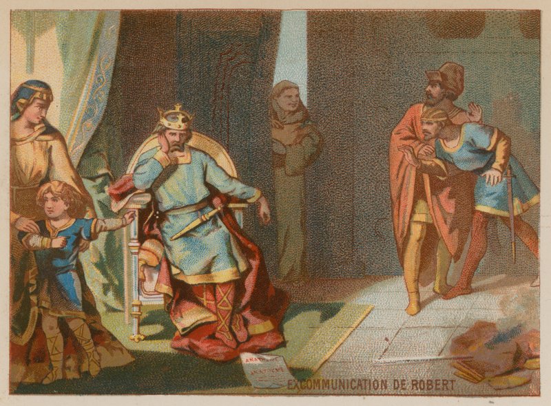 Die Exkommunikation von Robert II. von French School