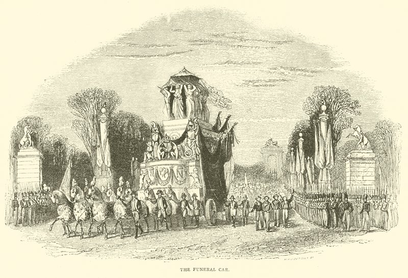 Der Leichenwagen (Stich) von French School