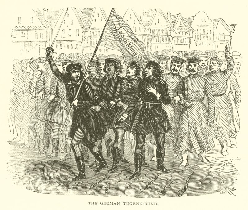 Der Deutsche Tugend-Bund (Stich) von French School
