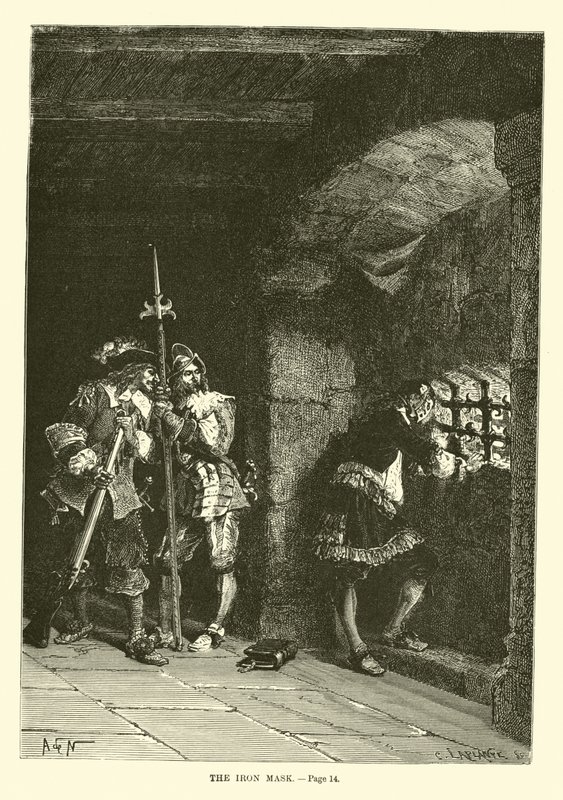 Die eiserne Maske von French School