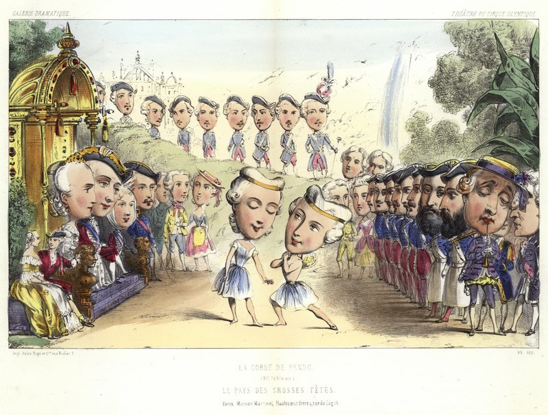 Das Land der großen Köpfe von French School