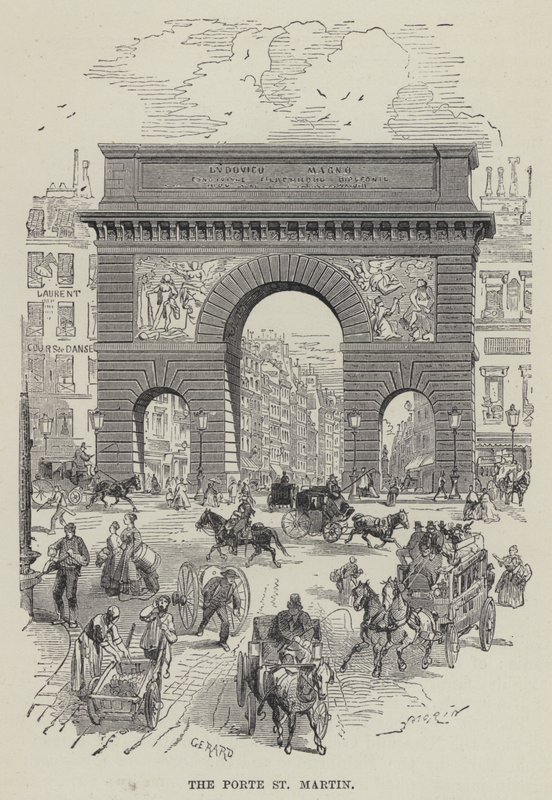 Das Porte St Martin von French School