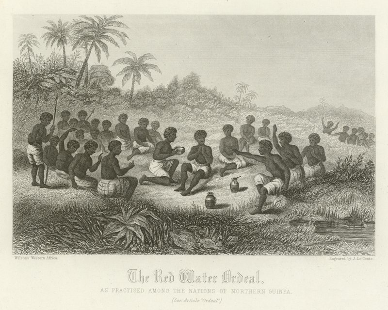 Das rote Wasser-Ordal von French School