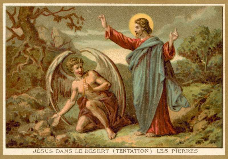 Die Versuchung Christi von French School