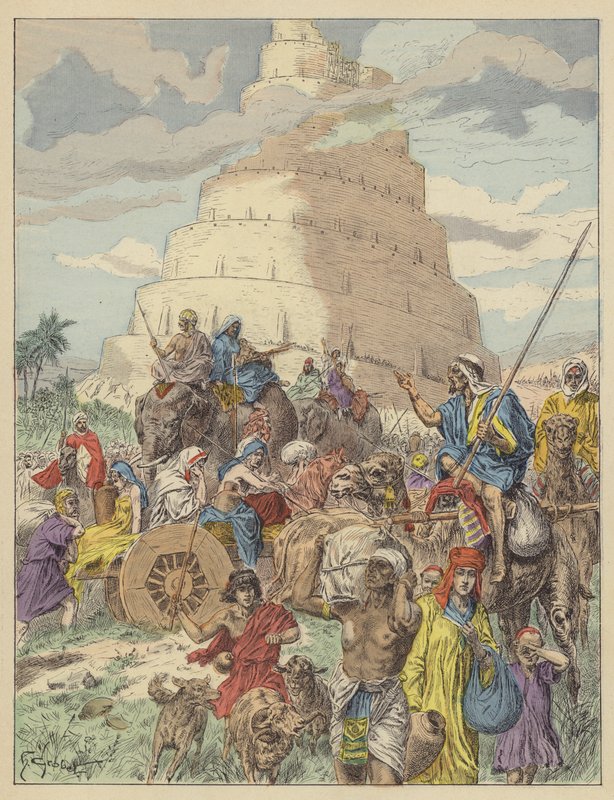 Der Turm von Babel von French School