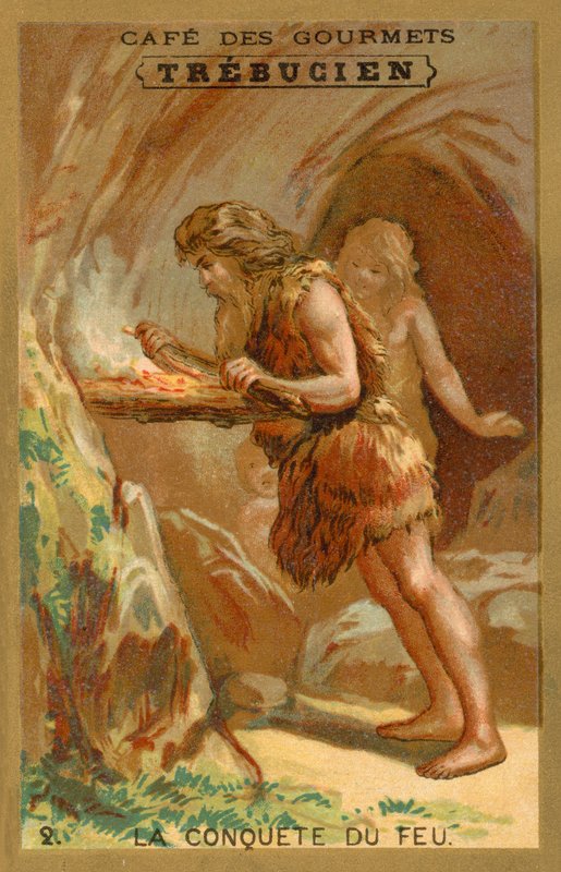 Die Eroberung des Feuers von French School