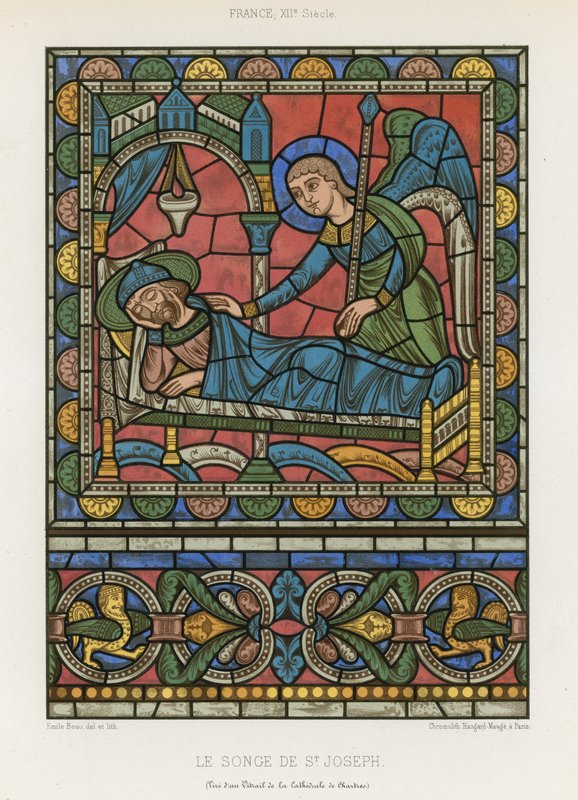Der Traum des Heiligen Josef von French School