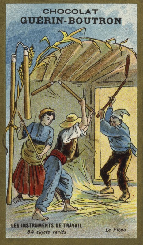 Die Dreschflegel von French School