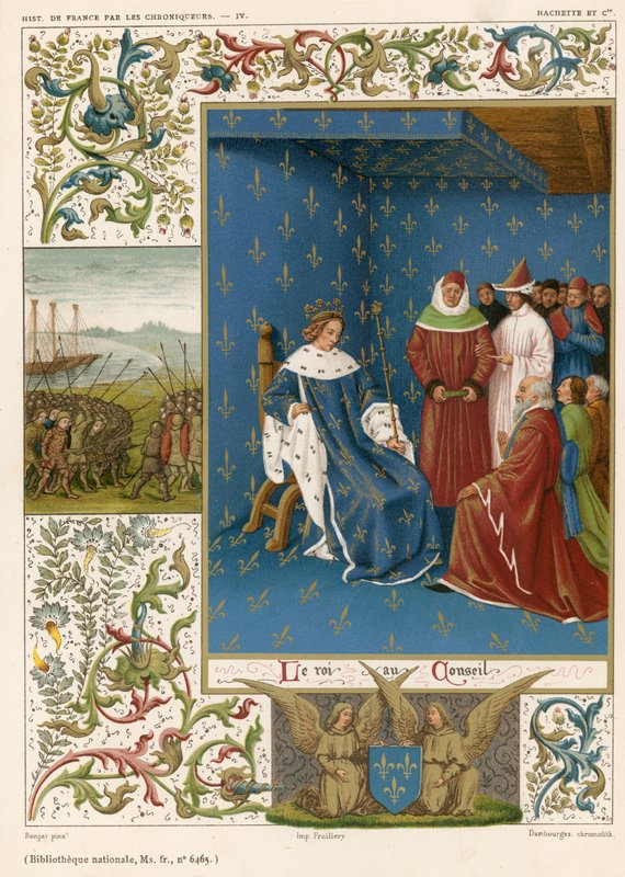 Der König im Rat von French School