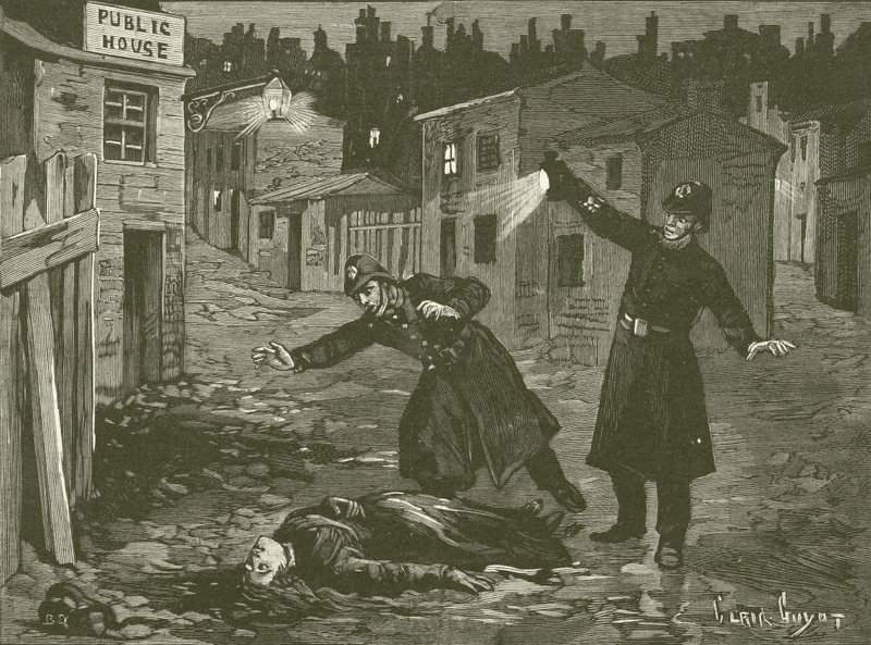 Das letzte Verbrechen von Jack The Ripper von French School
