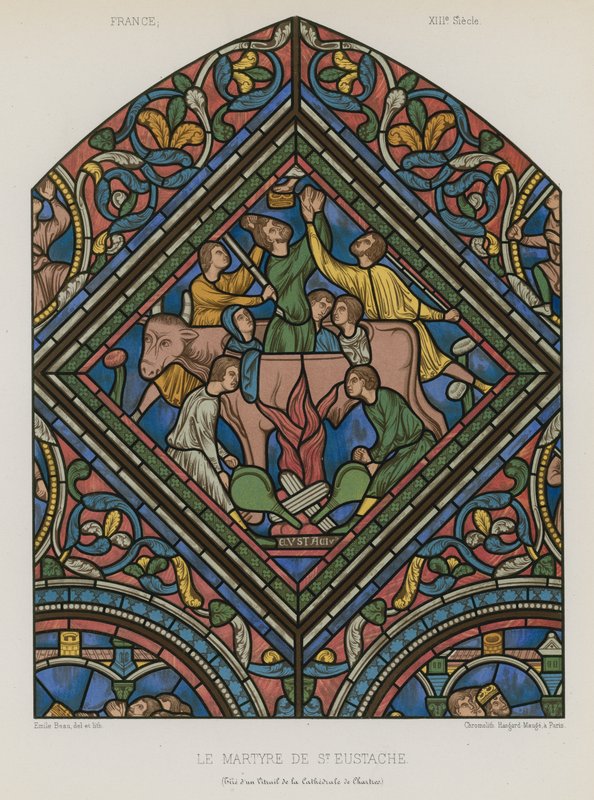 Das Martyrium des Heiligen Eustachius von French School