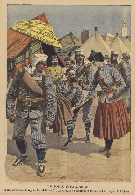 Die hübsche Marketenderin von French School