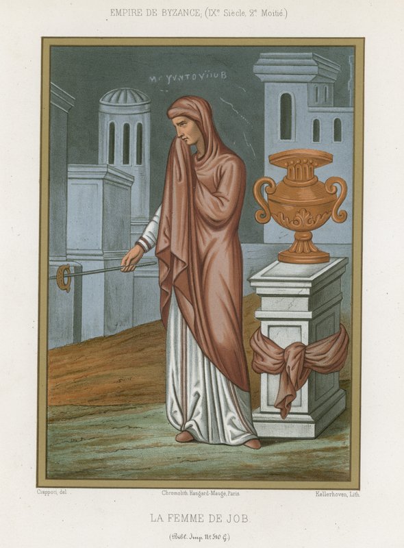 Die Frau von Hiob von French School