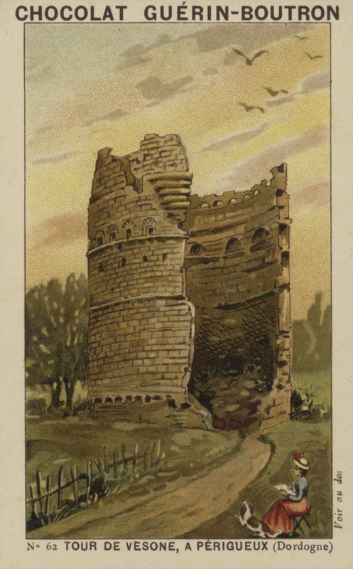 Turm von Vesone in Perigueux, Dordogne von French School