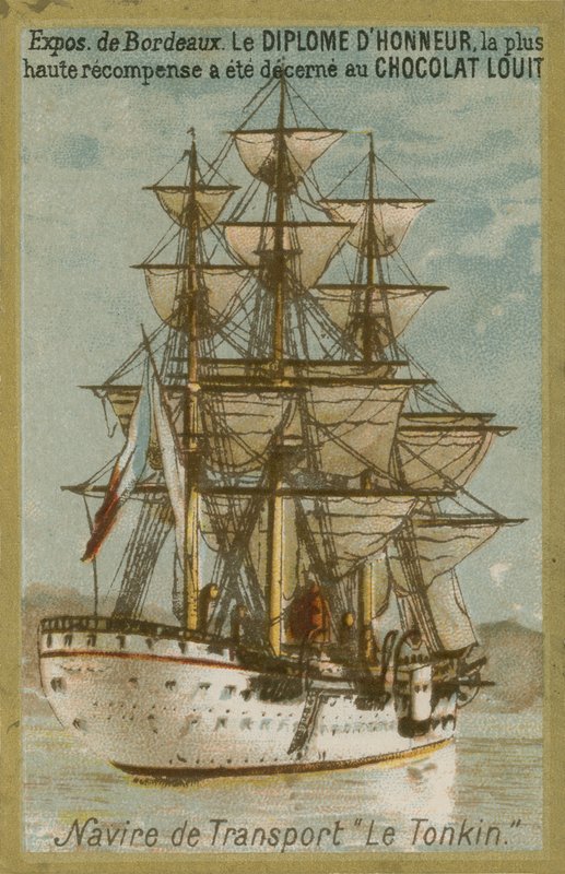 Transportschiff Le Tonkin von French School